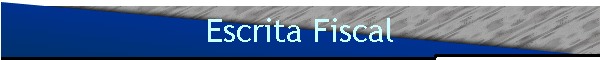 Escrita Fiscal